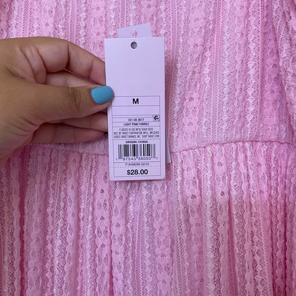 Pink lace skater dress - Wild Fable - Picture 4 of 8